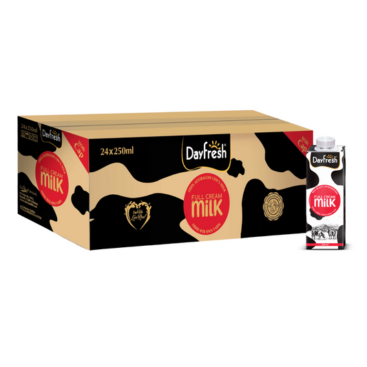 Plain White Milk - 24 x 250ml (with cap)