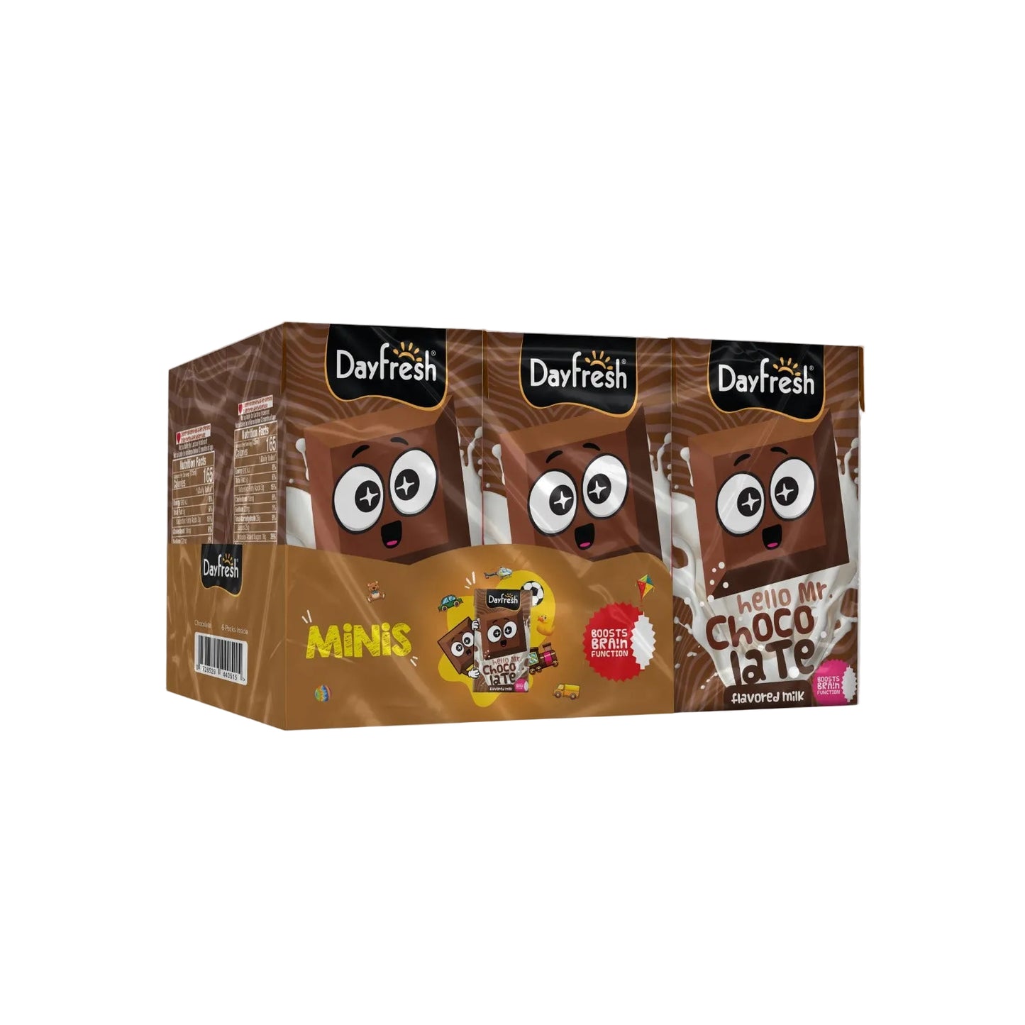 Chocolate Flavored Milk - 125ml X 6