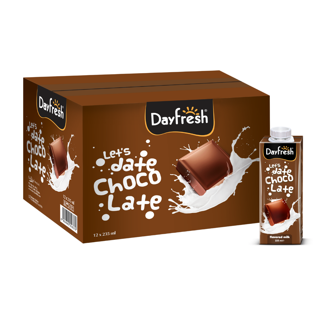 Chocolate Flavored Milk - 12 x 225ml