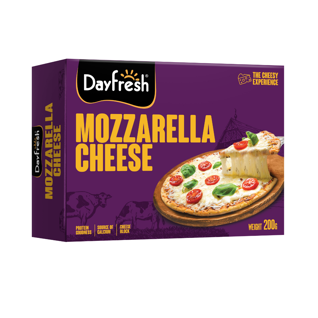 Mozzarella Cheese Block - 200 gm