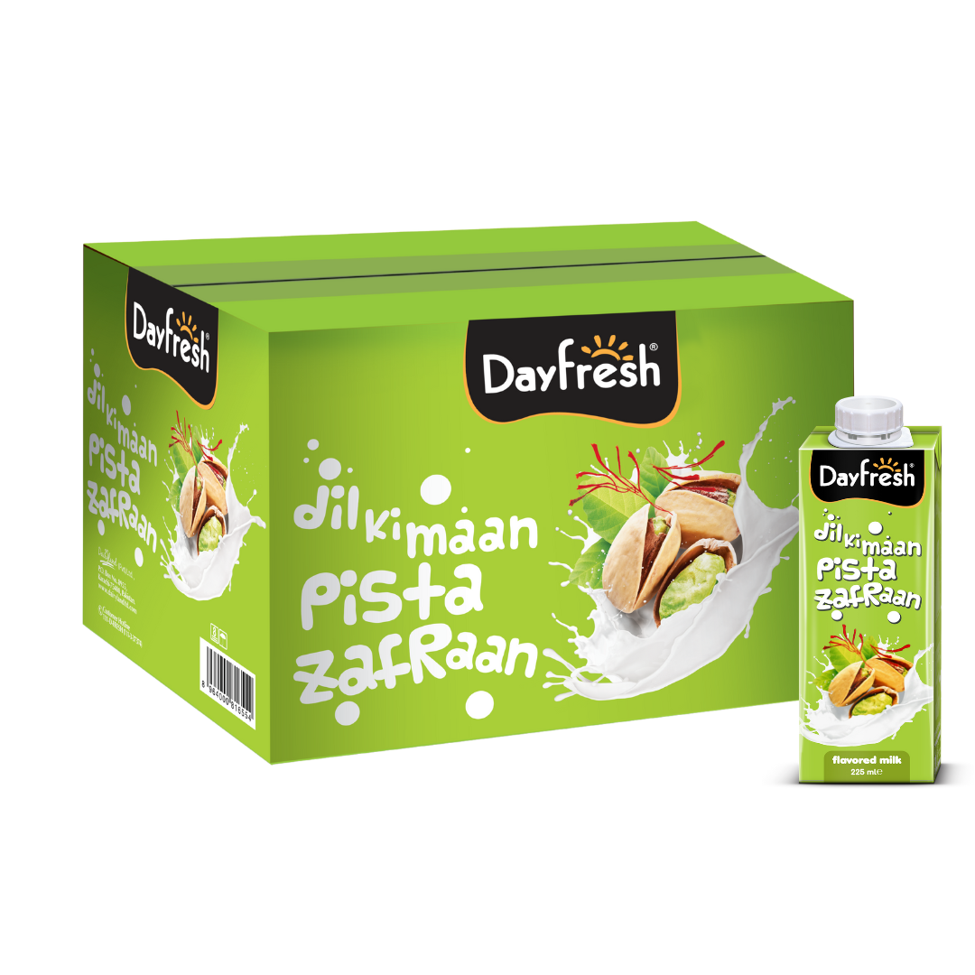 Pista Zaafran Flavored Milk - 12 x 225ml