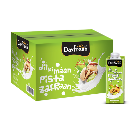 Pista Zaafran Flavored Milk - 12 x 225ml