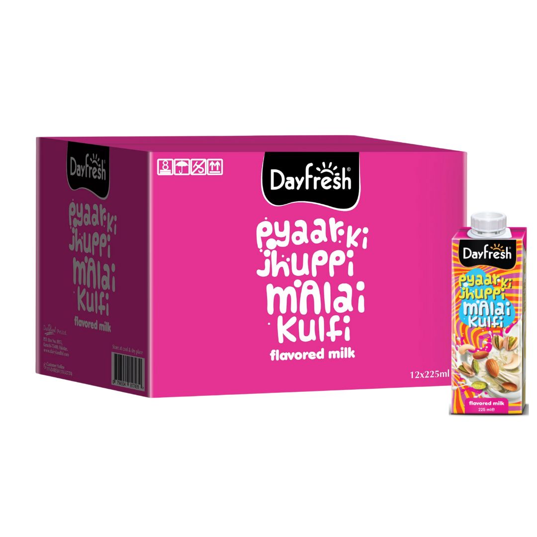 Malai Kulfi Flavored Milk - 12 x 225 ml