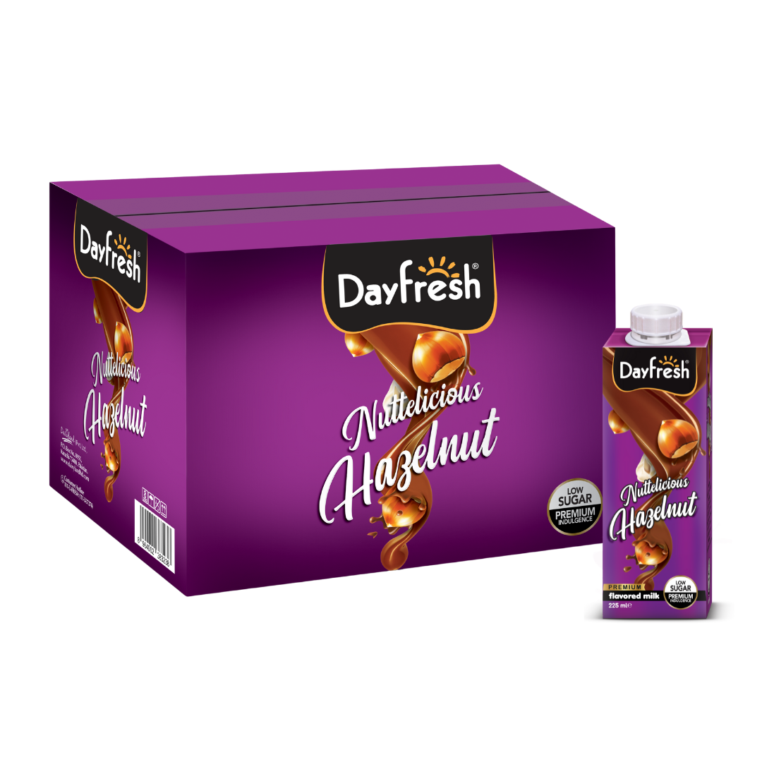 Premium Flavored Milk - Hazlenut - 12 x 225ml