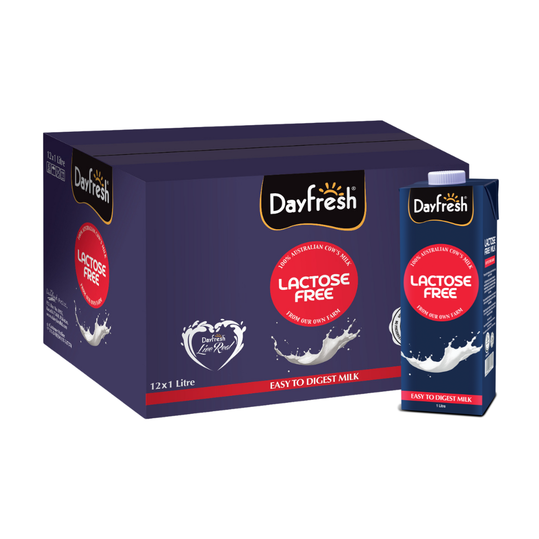 Lactose Free Milk - 12 x 1Ltr