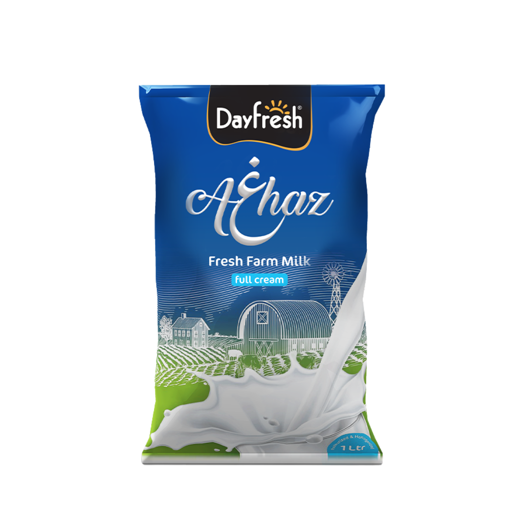 Aghaz Pasteurized Milk - 1 Liter